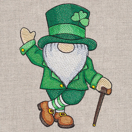 St Patrick's Day Gnome