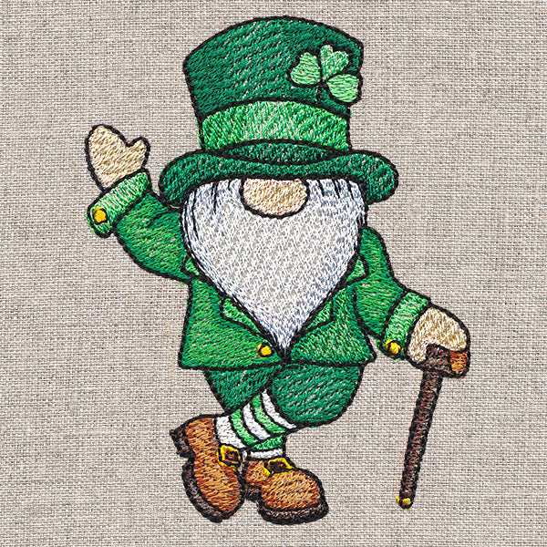 St Patrick's Day Gnome
