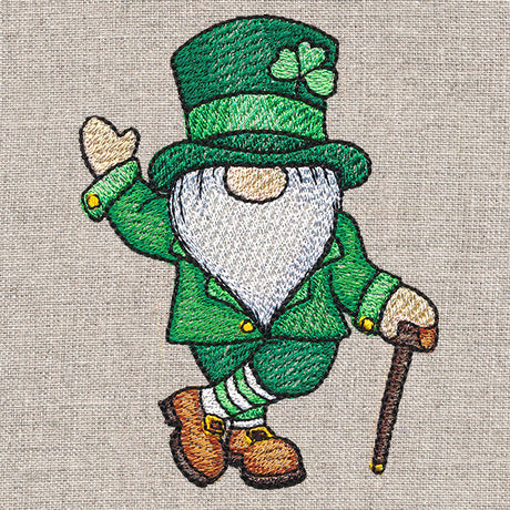 St Patrick's Day Gnome
