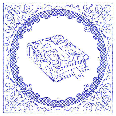 Faithful Stitches - Bible (Trapunto)