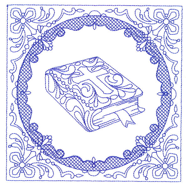 Faithful Stitches - Bible (Trapunto)