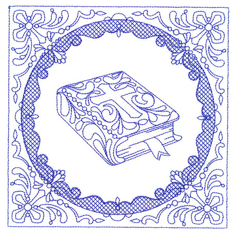 Faithful Stitches - Bible (Trapunto)