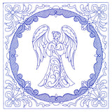 Faithful Stitches - Angel (Trapunto)