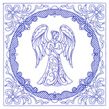 Faithful Stitches - Angel (Trapunto)