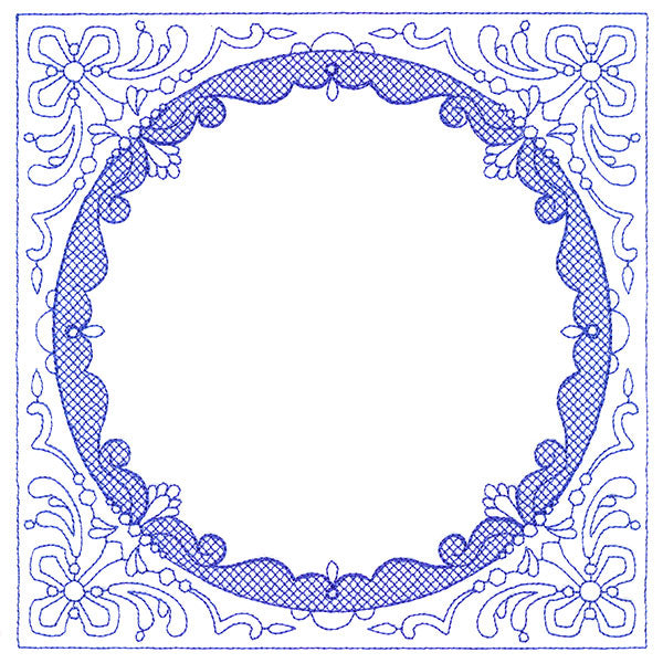 Faithful Stitches - Simple Frame (Trapunto)