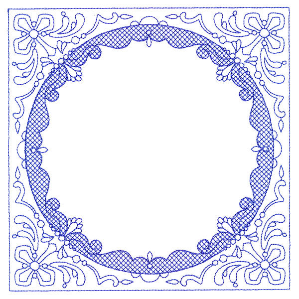 Faithful Stitches - Simple Frame (Trapunto)