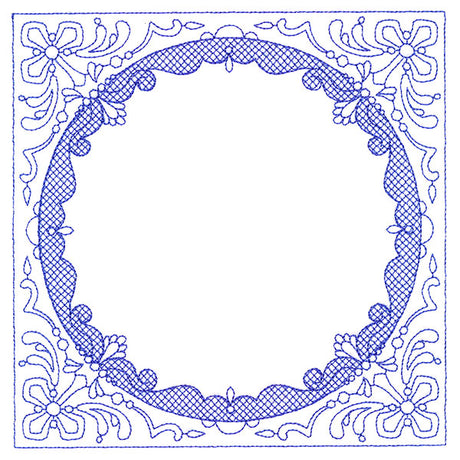 Faithful Stitches - Simple Frame (Trapunto)