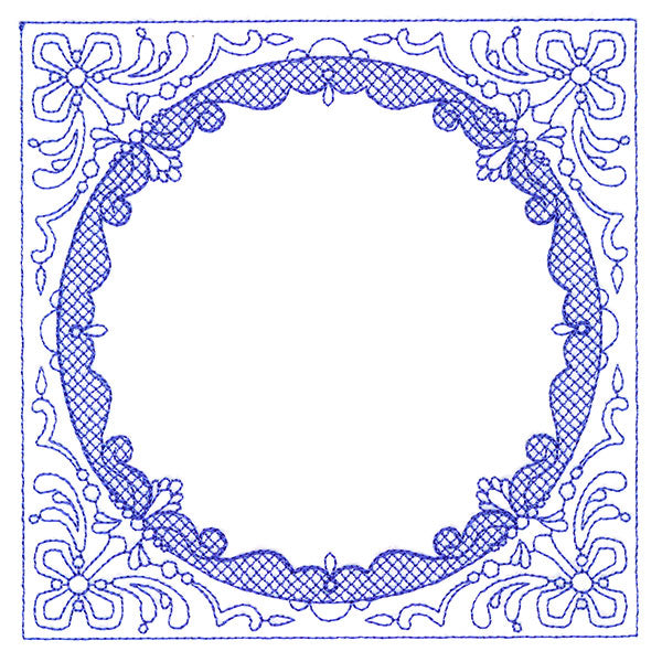 Faithful Stitches - Simple Frame (Trapunto)