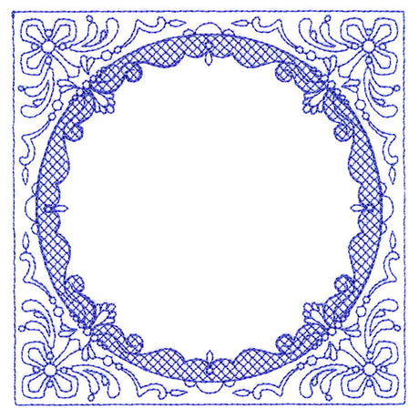 Faithful Stitches - Simple Frame (Trapunto)