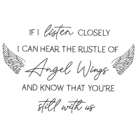 Hear the Rustle of Angel Wings