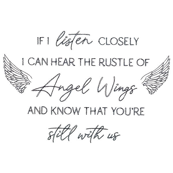 Hear the Rustle of Angel Wings