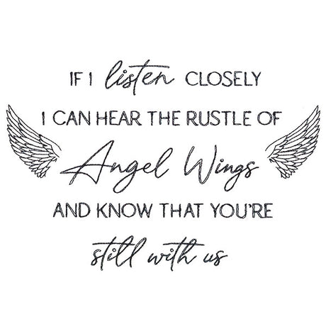 Hear the Rustle of Angel Wings