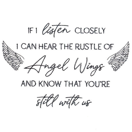 Hear the Rustle of Angel Wings