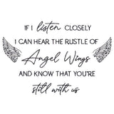 Hear the Rustle of Angel Wings