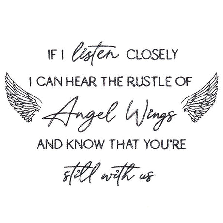 Hear the Rustle of Angel Wings