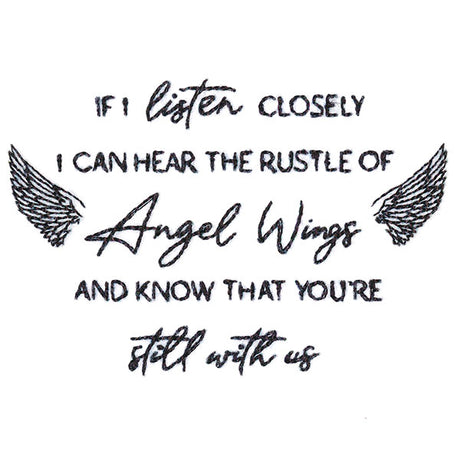 Hear the Rustle of Angel Wings