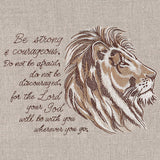 Be Strong and Courageous Lion
