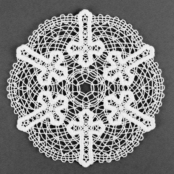 Faithful Cross Doily (Battenburg Lace)