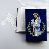 Faithful Cross Bookmark with Tassel (Battenburg Lace)