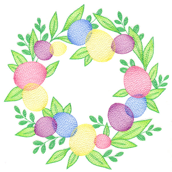 Easter Egg Delight - Wreath