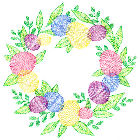 Easter Egg Delight - Wreath