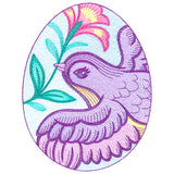 Easter Egg Artistry - Bird and Bloom