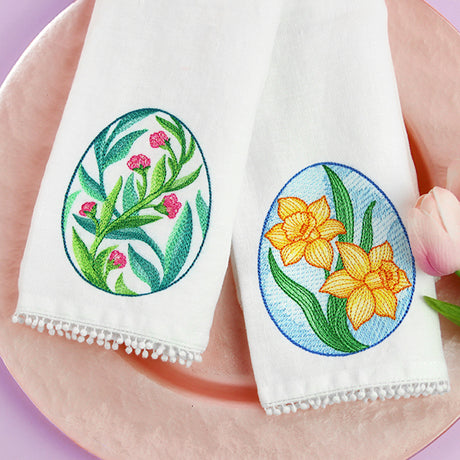 Easter Egg Artistry - Spring Flowers