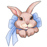 Easter Bunny with Bow