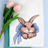 Easter Bunny with Bow