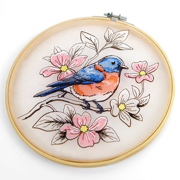Birds and Blooms - Bluebird