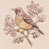 Birds and Blooms - Robin