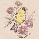 Birds and Blooms - Goldfinch