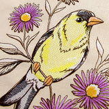 Birds and Blooms - Goldfinch