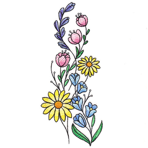 Flowers in Spring Bouquet