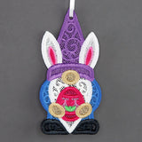 Easter Egg Hunt Gnome Ornament (Lace)