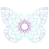 Mehndi Mandala Butterfly 3