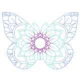Mehndi Mandala Butterfly 3
