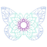 Mehndi Mandala Butterfly 3
