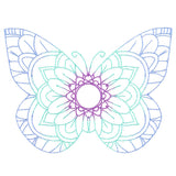 Mehndi Mandala Butterfly 3