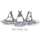 Bottoms Up Duck Butt Trio