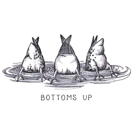 Bottoms Up Duck Butt Trio