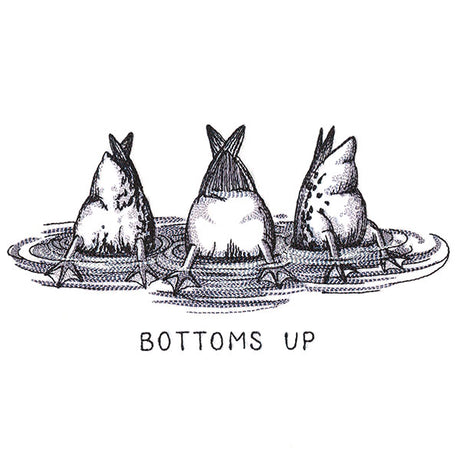 Bottoms Up Duck Butt Trio