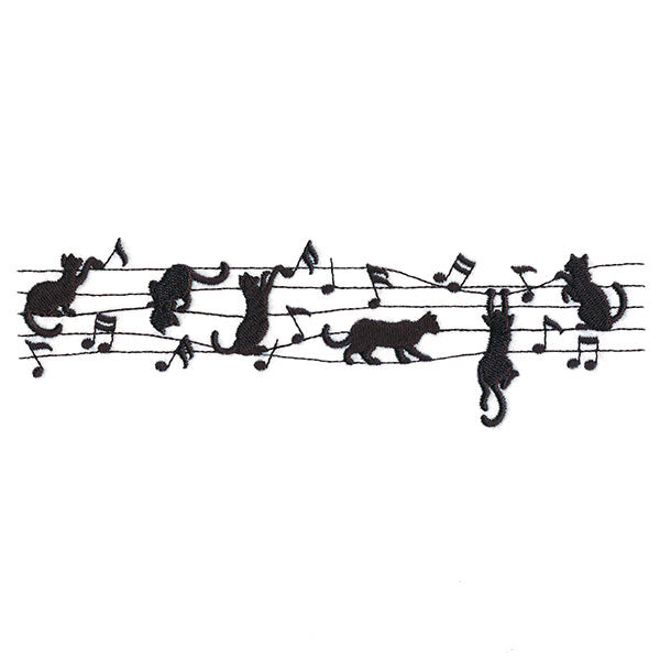 Music and Mischief Cats Border