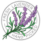 Fresh Hand Picked Lavender Stamp