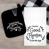 I See No Good Reason to Act My Age