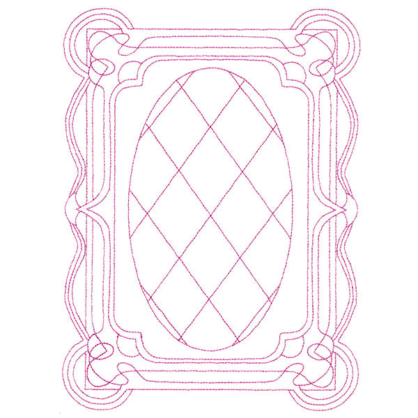 Decorative Quilting Backdrop Rectangle 1 (Double Run)