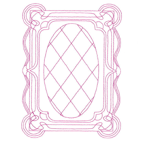 Decorative Quilting Backdrop Rectangle 1 (Double Run)