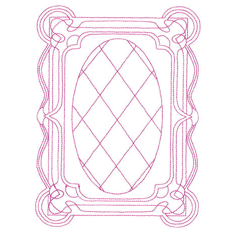 Decorative Quilting Backdrop Rectangle 1 (Double Run)