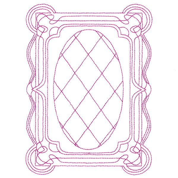 Decorative Quilting Backdrop Rectangle 1 (Double Run)