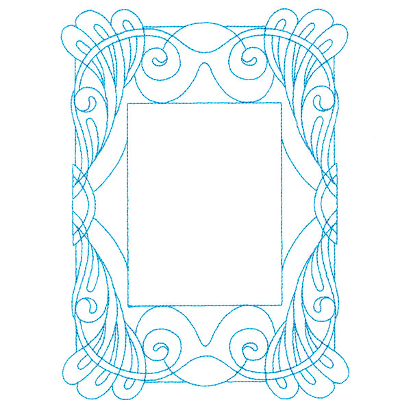 Decorative Quilting Backdrop Rectangle 2 (Double Run)